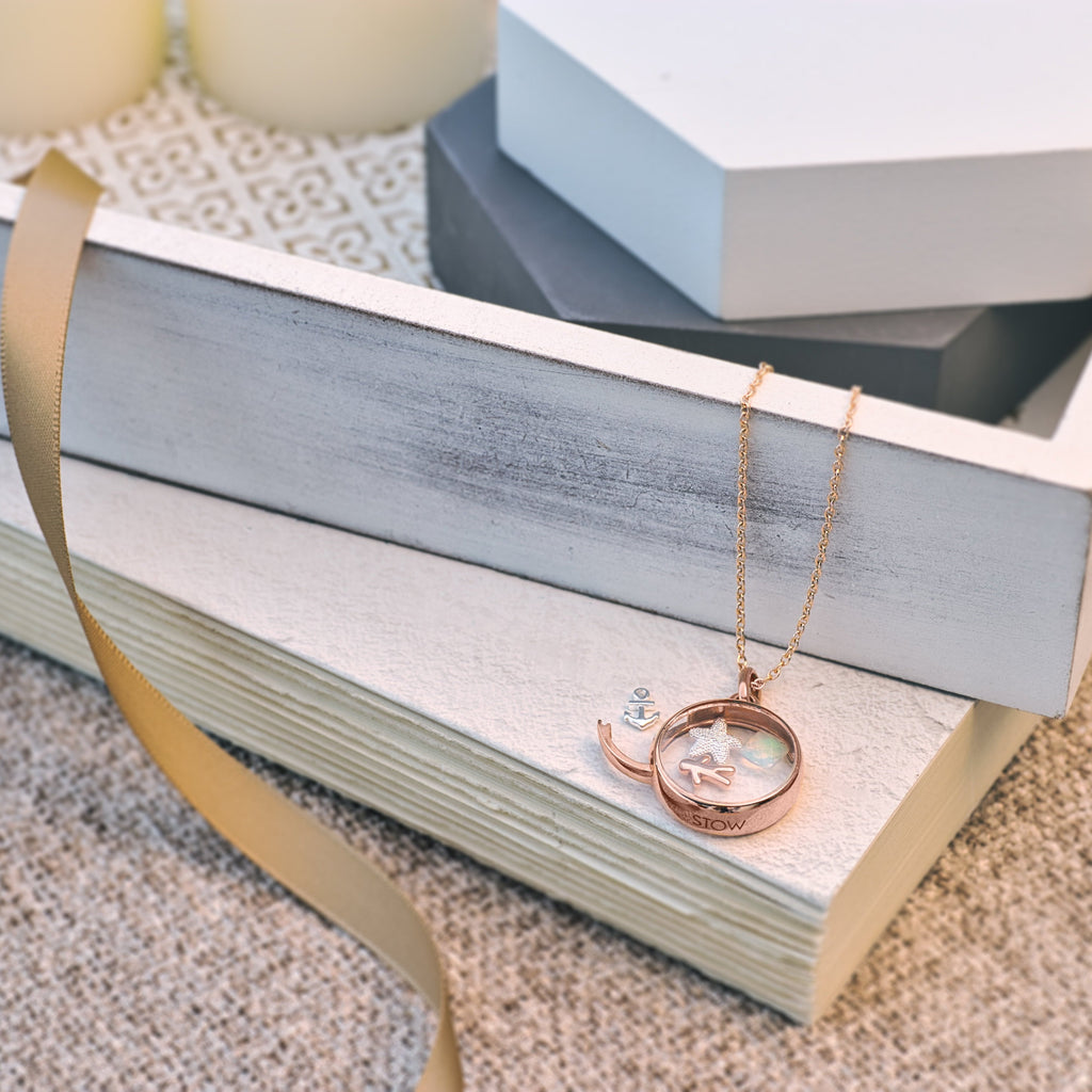 Rose Gold Stowaway Boy - Heroic | Charms | Stow Lockets