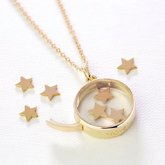 Gold Shining Star - Brilliant | Charms | Stow Lockets