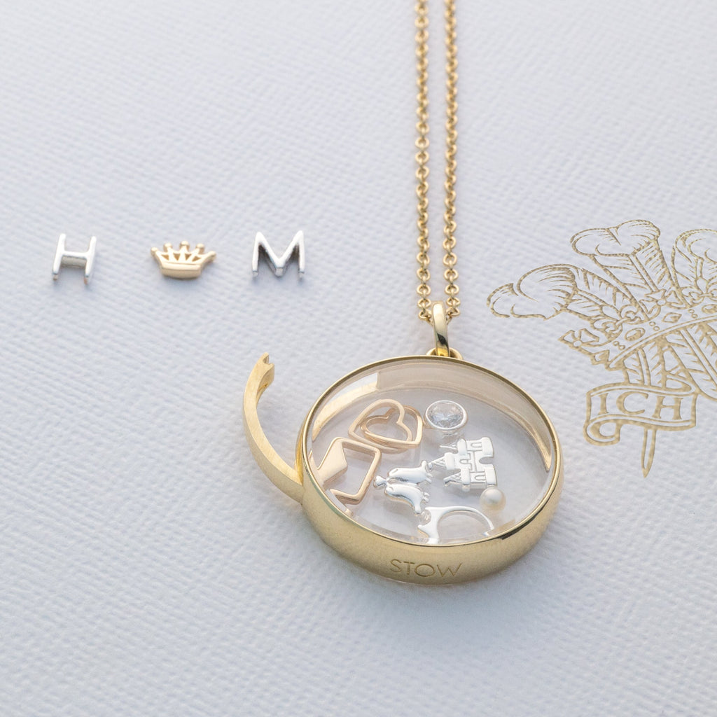 Letter - H | Charms | Stow Lockets