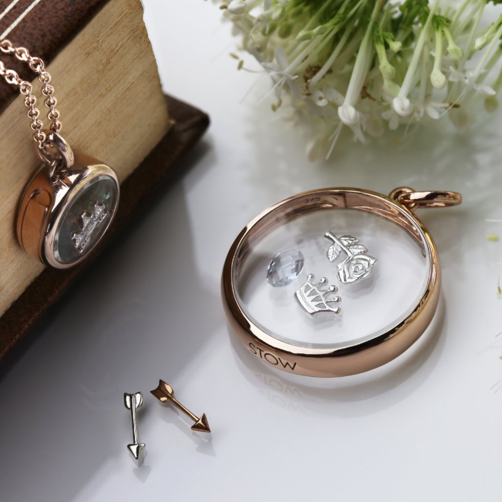Stow Lockets Large Rose Gold Locket