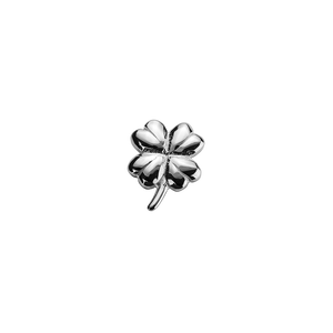 Stow Lockets sterling silver Lucky Clover - Good Fortune silver charm