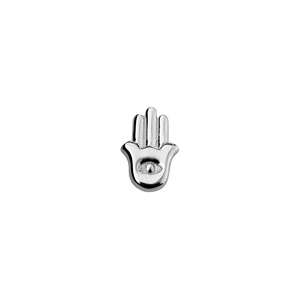 Stow Lockets sterling silver Hamsa - Protection silver charm