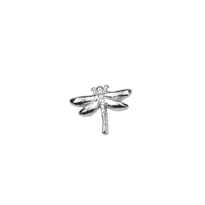Stow Lockets solid sterling silver Dragonfly - Courageous silver charm