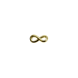 Stow Lockets 9ct Gold Infinity Twist - Devotion charm