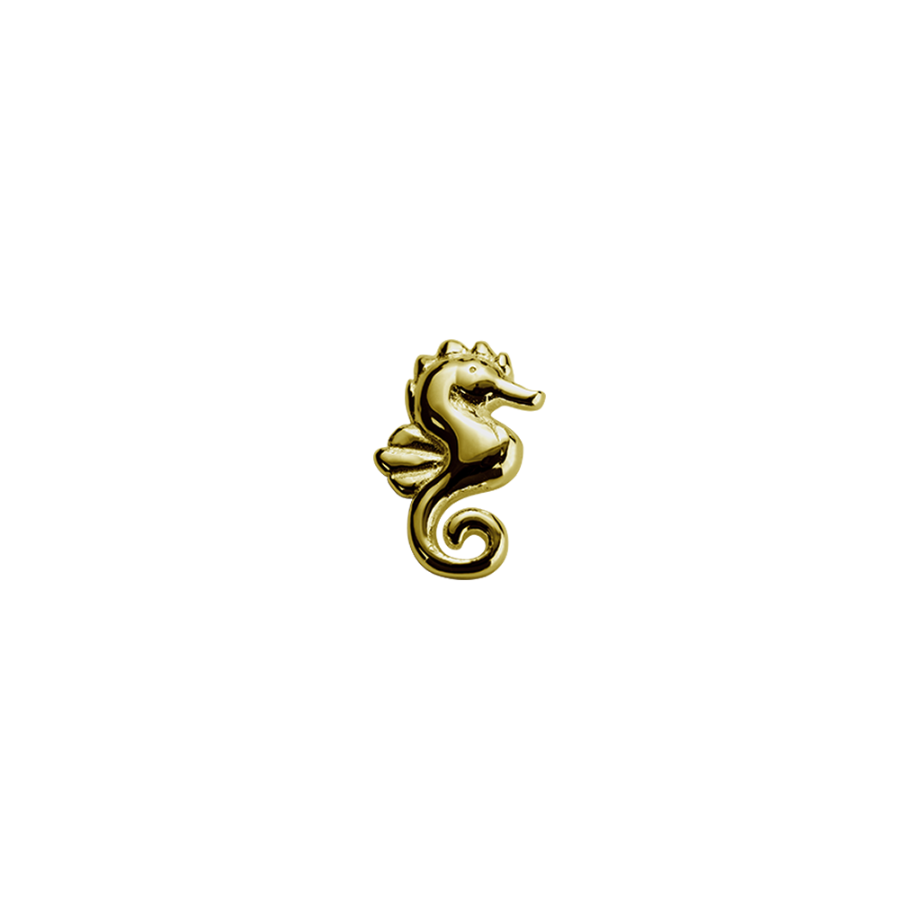 Stow Lockets solid 9ct Gold Seahorse - Enchanted charm