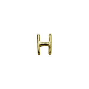 Stow Lockets solid 9ct Gold H letter charm