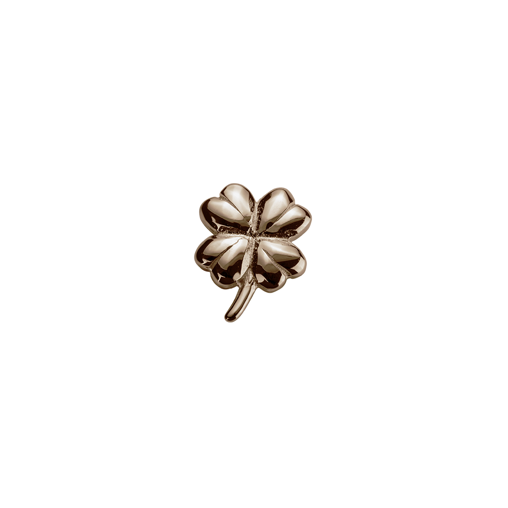 Stow Lockets Rose Gold Lucky Clover - Good Fortune charm