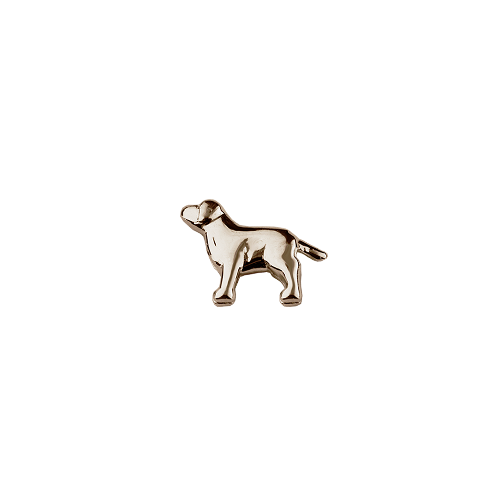 Stow Lockets solid Rose Gold Dog - Trusted charm