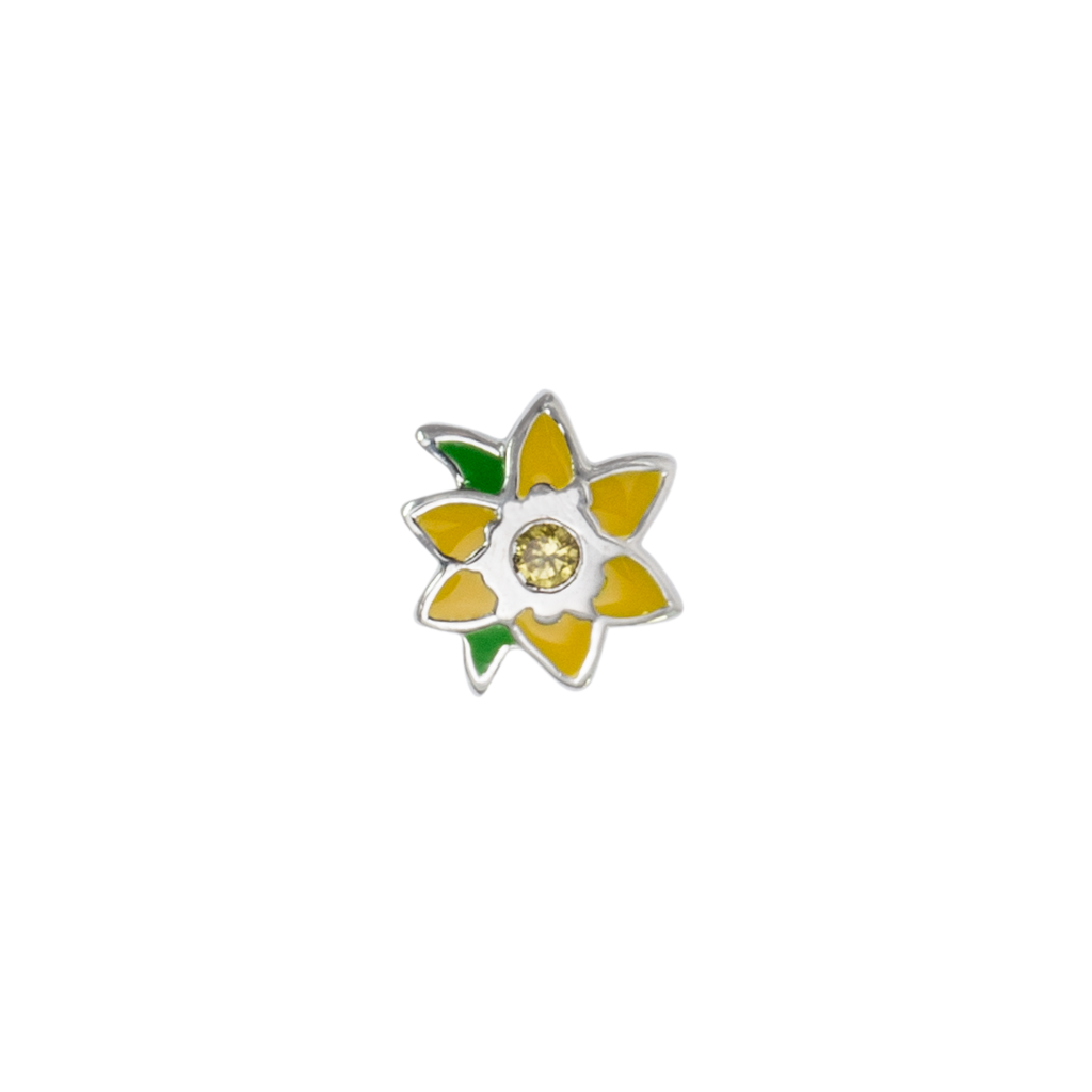 Stow Lockets March Daffodil - New Beginnings birth flower charm