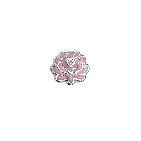 Stow Lockets November Chrysanthemum - Friendship birth flower enamel charm