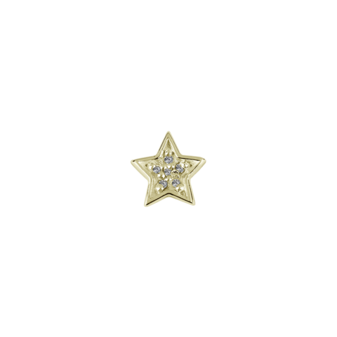 Gold Shooting Star - Luck | Charms | Stow Lockets