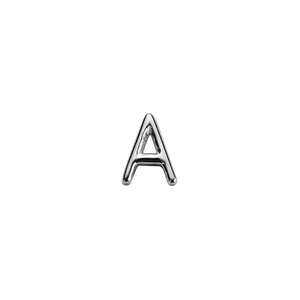 Stow Lockets sterling silver letter A charm