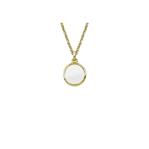 Stow Lockets petite gold locket pendant