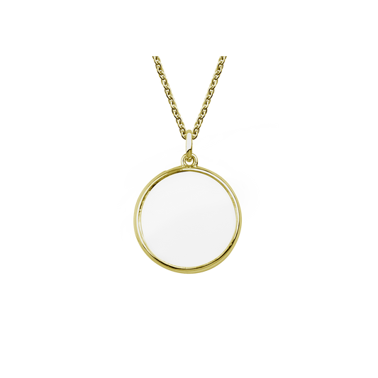 Stow Lockets large gold locket pendant