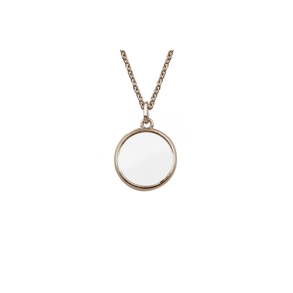 Stow Lockets medium rose gold locket pendant
