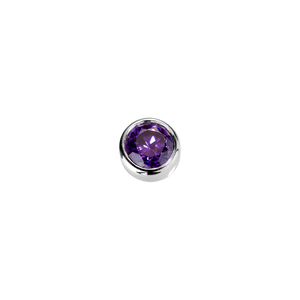 Tranquillity - Amethyst CZ | Charms | Stow Lockets