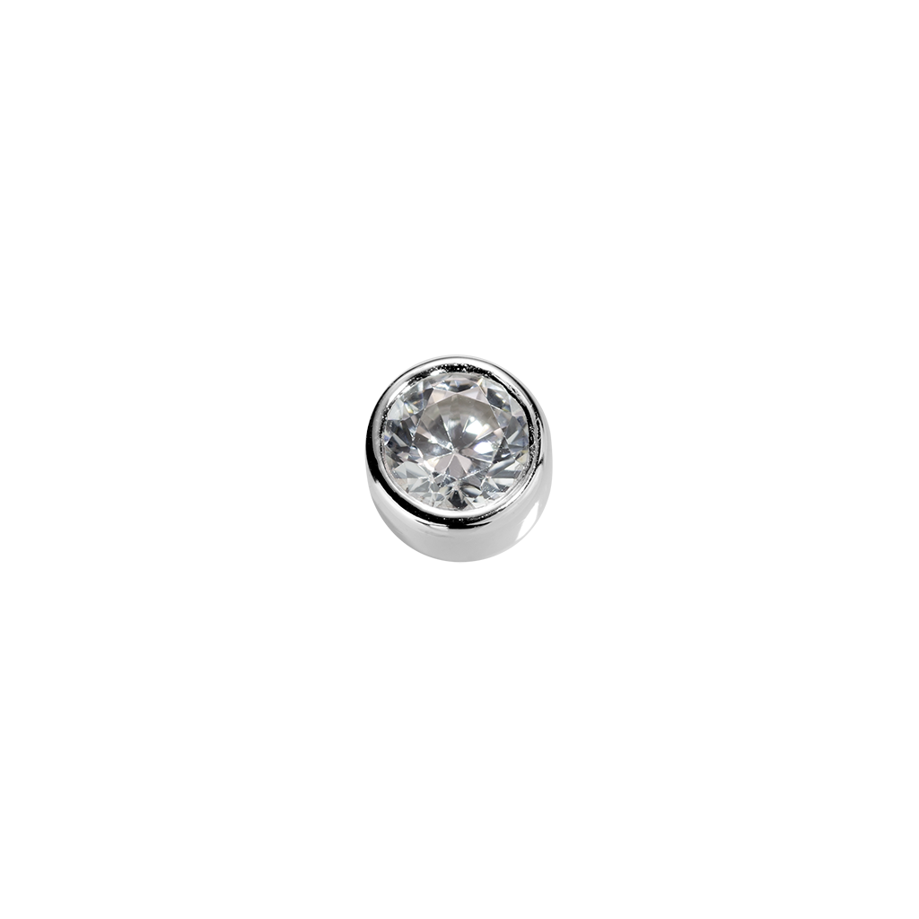 Love - White Diamond CZ | Charms | Stow Lockets