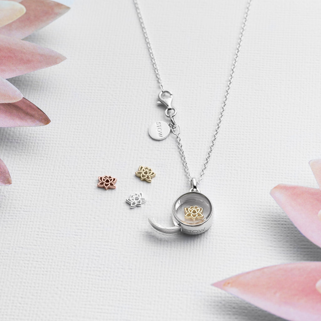 Lotus - Enlightenment | Charms | Stow Lockets
