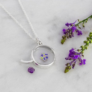 February - Iris | Charms | Stow Lockets