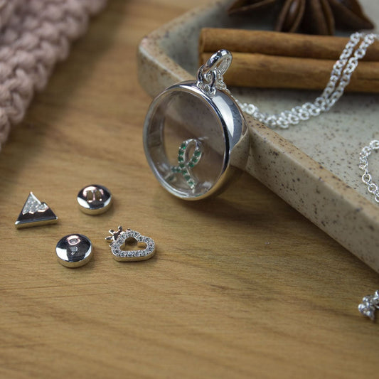 Green Ribbon - Mental Health | Charms | Stow Lockets
