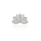 Lotus - Renewal - Silver/CZ | Charms | Stow Lockets