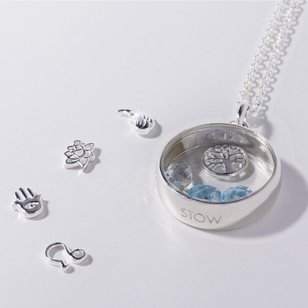 December - Blue Topaz | Charms | Stow Lockets