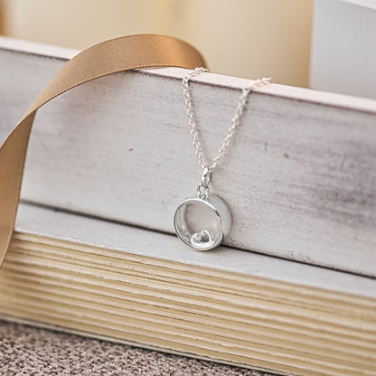 Petite Silver Locket | Lockets | Stow Lockets