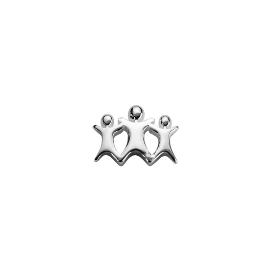 Stow Lockets sterling silver Stowaways - My Family charm silver