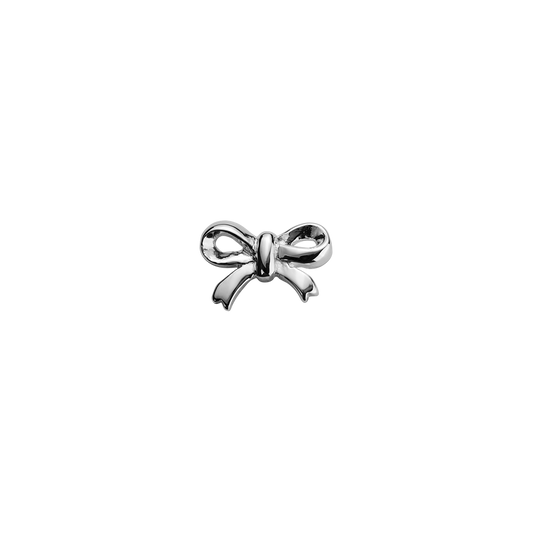 Stow Lockets sterling silver Bow - Gifted silver charm