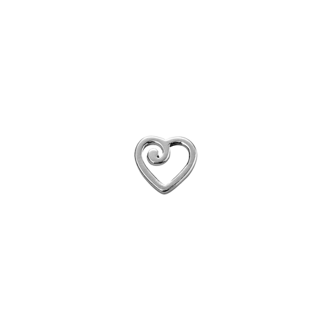 Stow Lockets sterling silver Precious Heart - Unforgettable silver charm