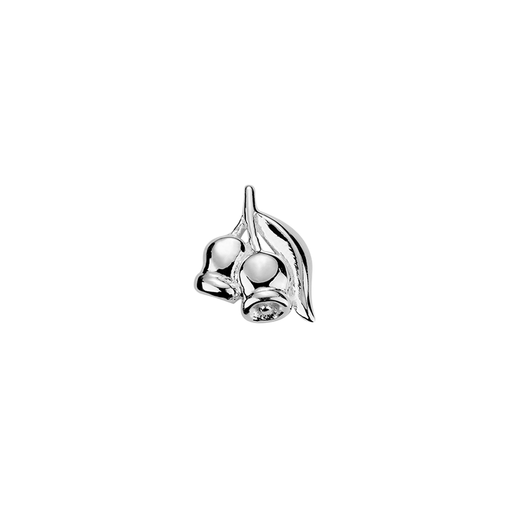 Stow Lockets sterling silver Gum Nuts - Flourish silver charm