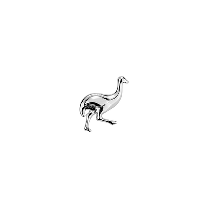 Stow Lockets sterling silver Emu - Endurance silver charm