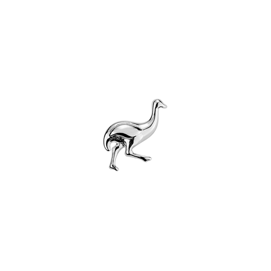 Stow Lockets sterling silver Emu - Endurance silver charm