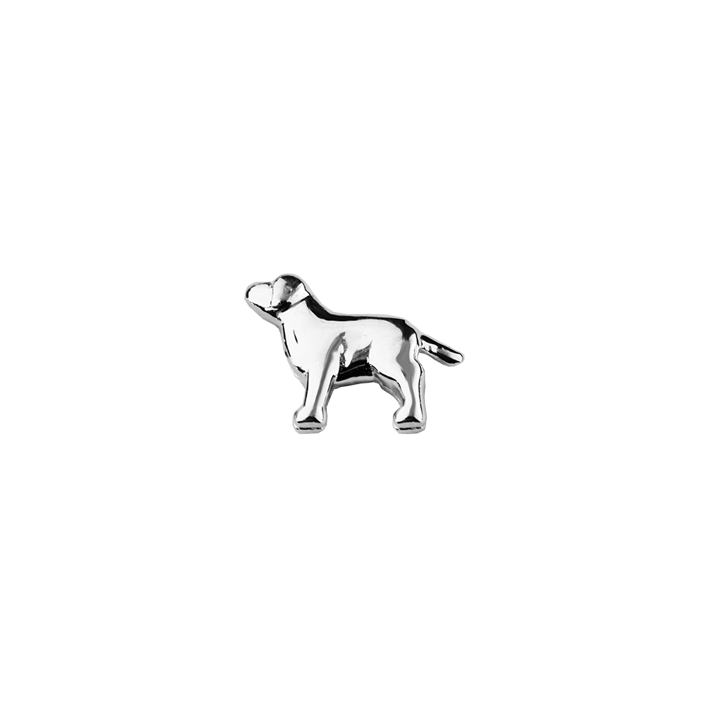 Stow Lockets solid sterling silver Dog - Trusted silver charm