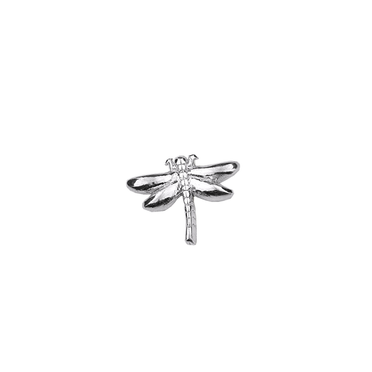 Stow Lockets solid sterling silver Dragonfly - Courageous silver charm