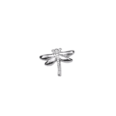 Stow Lockets solid sterling silver Dragonfly - Courageous silver charm
