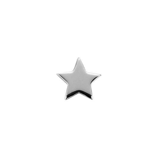 Stow Lockets solid sterling silver Shining Star - Brilliant silver charm