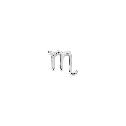 Stow Lockets Scorpio zodiac charm handcrafted from solid sterling silver