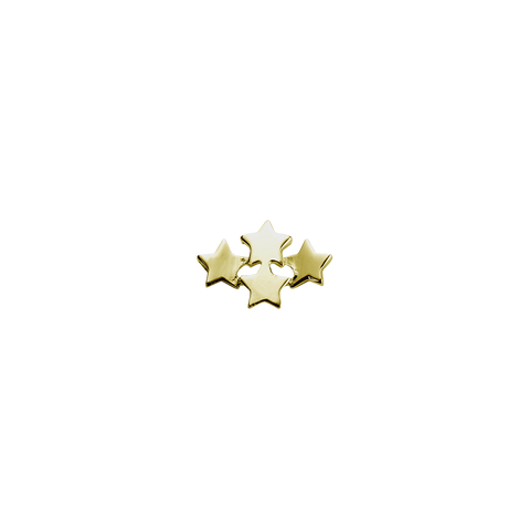 Stow Lockets 9ct Gold Wishing Stars - My Dreams charm