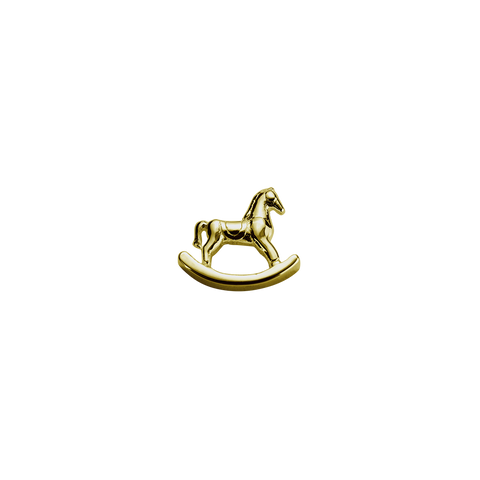 Stow Lockets 9ct Gold Rocking Horse - Adored charm