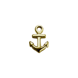 Stow Lockets 9ct Gold Anchor - Strength charm