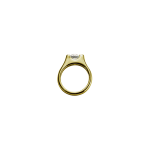 Stow Lockets 9ct Gold Eternity Ring - Romance charm