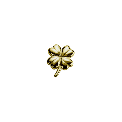 Stow Lockets 9ct Gold Lucky Clover - Good Fortune charm
