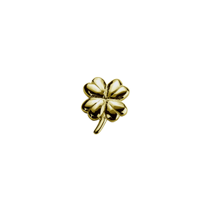 Stow Lockets 9ct Gold Lucky Clover - Good Fortune charm