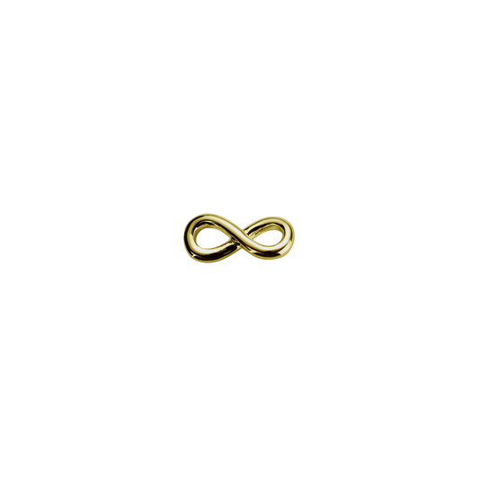 Stow Lockets 9ct Gold Infinity Twist - Devotion charm