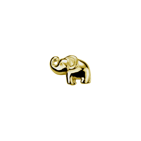 Stow Lockets 9ct Gold Elephant - Lucky charm