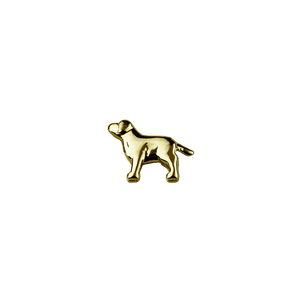 Stow Lockets solid 9ct Gold Dog - Trusted charm