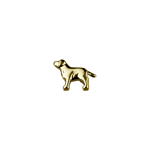 Stow Lockets solid 9ct Gold Dog - Trusted charm