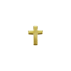 Stow Lockets solid 9ct Gold Cross - Faith charm