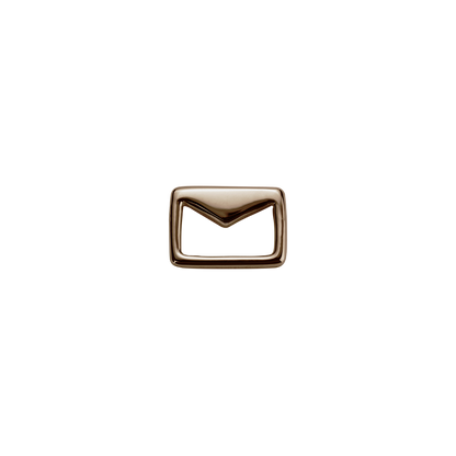 Stow Lockets Rose Gold Love Letter - Secrets Shared charm